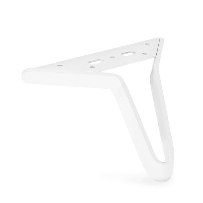 Pata Metal Vintage H120 Acabados Disponibles Cromo, Blanco Mate, Niquel Oscuro Y Negro Mate Acabado Negro Mate Q&Q 2