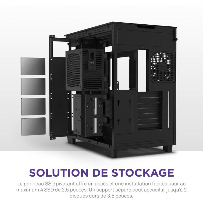 Boîtier ATX semi-tour NZXT H9 Elite Noir 14 Boîtier ATX semi-tour NZXT H9 Elite Noir 14