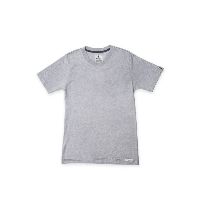 Omp RS/TS/0015/080 T-Shirt À Manches Courtes Light Gris Taille S 100% Coton