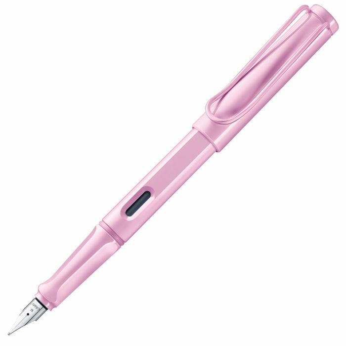 Stylo Calligraphique Lamy Safari M Rose clair 4