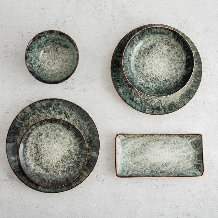 Plato Postre Porcelana Stela Bidasoa 19 cm (12 Unidades) 3