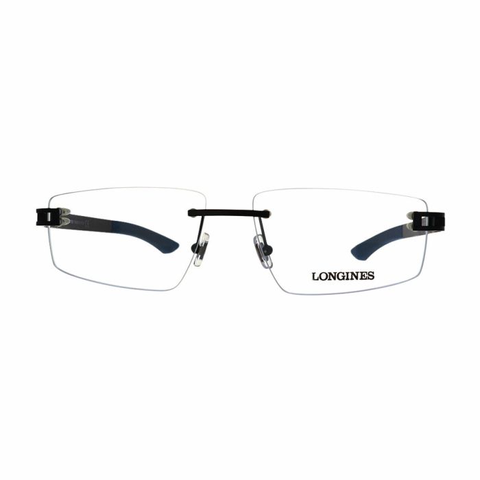 Monture de Lunettes Homme Longines LG5007-H-56002 Noir ø 56 mm 4 Monture de Lunettes Homme Longines LG5007-H-56002 Noir ø 56 mm 4