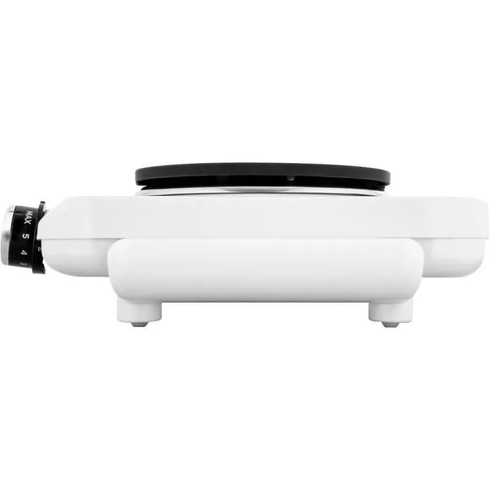 Sencor Plaque chauffante portable SCP 2271WH-EUE4 - 2500 W, 2 plaques (18 et 15 cm), thermostat réglable, sécurité surchauffe, pour camping