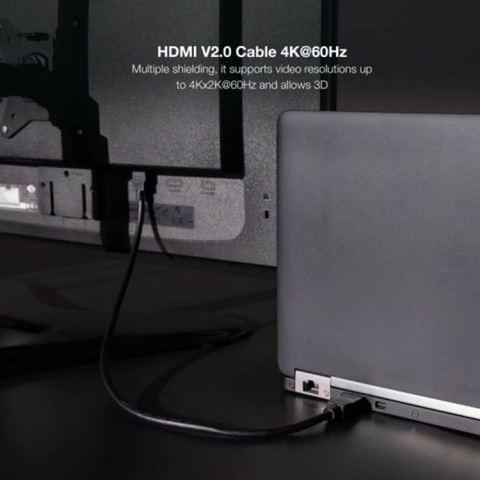 Câble HDMI NANOCABLE 10.15.3810 Noir 10 m 1