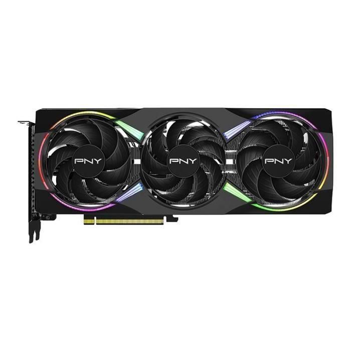 PNY - Carte graphique - GeForce RTX 5060 Ti - 16GB - ARGB Overclocked Triple Fan DLSS 4 3