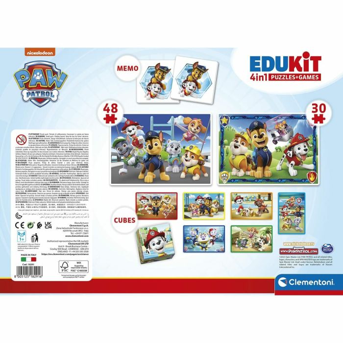 Set de 4 Puzzles Clementoni 1