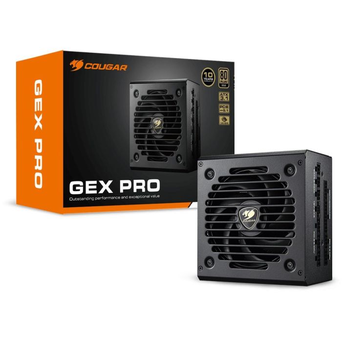 750W COUGAR Netzteil GEX PRO 750W ATX3.1 / 80 Plus Gold / Modular 5 750W COUGAR Netzteil GEX PRO 750W ATX3.1 / 80 Plus Gold / Modular 5