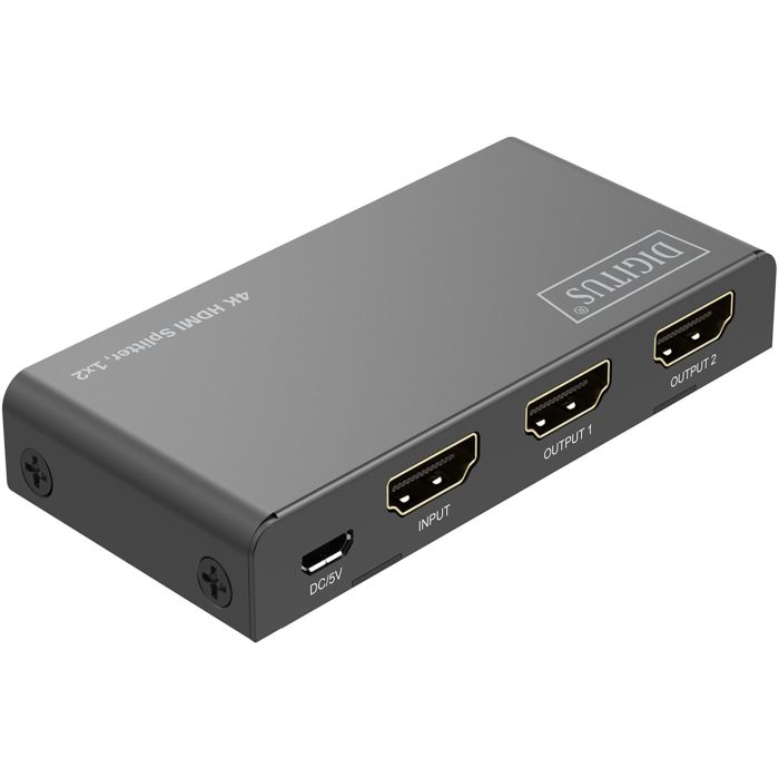 DIGITUS HDMI Splitter 1x2 4K/60Hz HDCP 2.3 EDID Control 3 DIGITUS HDMI Splitter 1x2 4K/60Hz HDCP 2.3 EDID Control 3