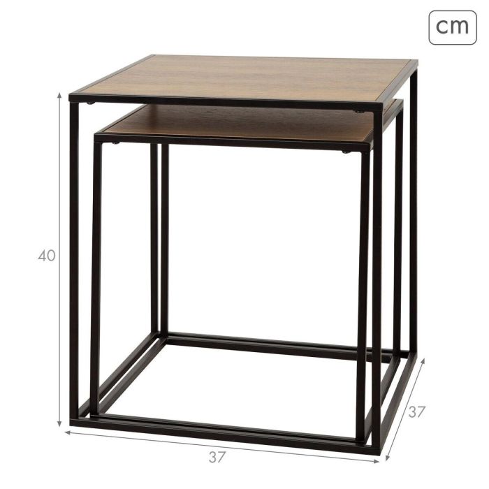Jeu de 2 tables Max Home (2 Unités) 3