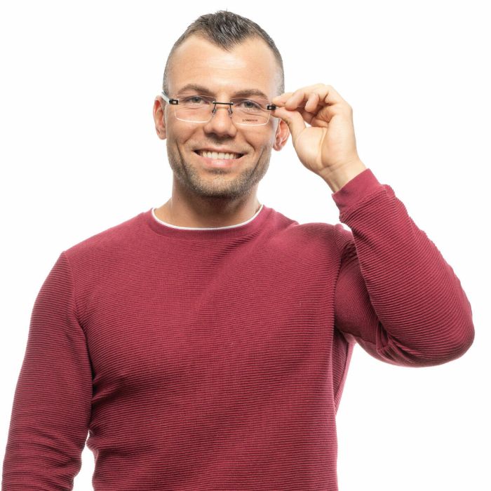 Monture de Lunettes Homme Longines LG5006-H-55002 Noir Ø 55 mm 6