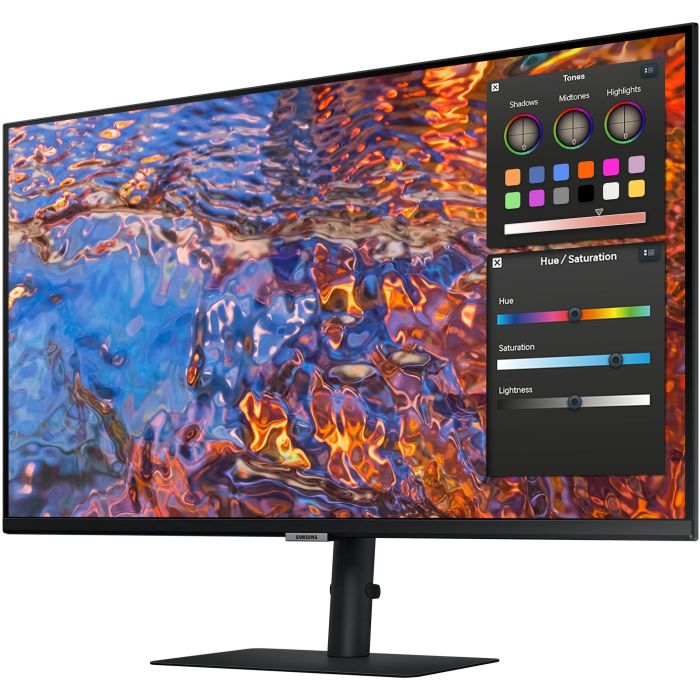 81,3cm/32'' (3840x2160) Samsung S32B800PXP ViewFinity S8 S32B800PXU 16:9 5ms IPS HDMI DisplayPort USB-C VESA Pivot 4K Black 14