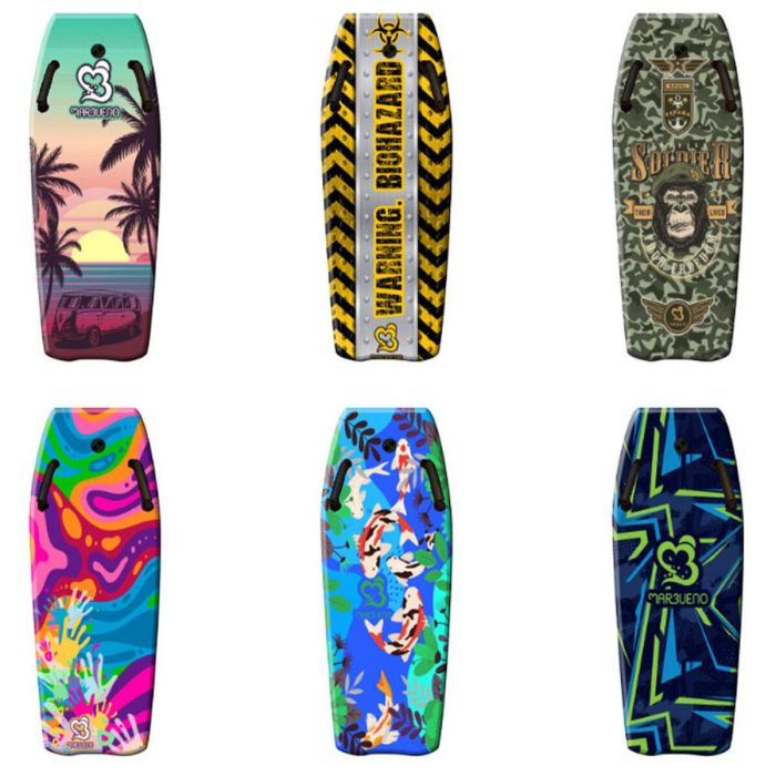 Planche de BodyBoard Marbueno Multicouleur 5 x 104 x 50 cm Planche de BodyBoard Marbueno Multicouleur 5 x 104 x 50 cm