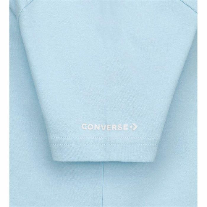 T shirt à manches courtes Enfant Converse Sustainable Core Sse Bleu ciel 1 T shirt à manches courtes Enfant Converse Sustainable Core Sse Bleu ciel 1