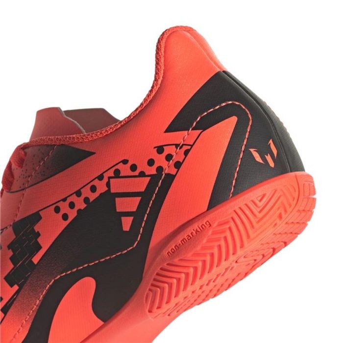 Chaussures de Futsal pour Enfants Adidas X Speeportal Messi.4 Orange 1