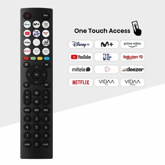 TV intelligente Hisense 32" HD LED D-LED 25