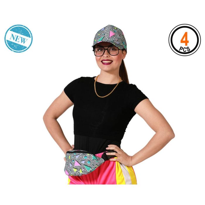 Déguisement pour Adultes Années 80 (4 Unités) 3