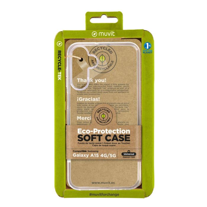 Protection pour téléphone portable Muvit for Change Galaxy A15 Samsung Galaxy A14 5G