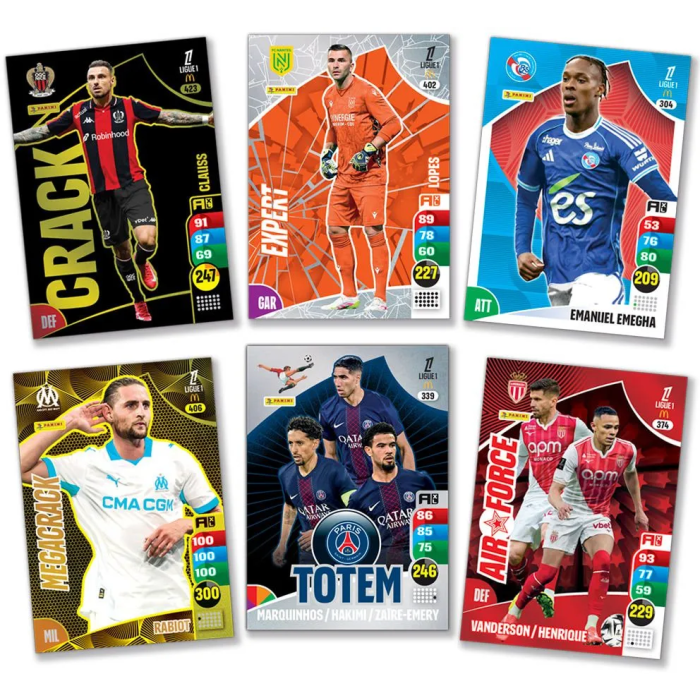Panini TCG Adrenalyn Ligue 1 McDonald's 2025/26 - Boîte de 50 paquets, 300 cartes 4 Panini TCG Adrenalyn Ligue 1 McDonald's 2025/26 - Boîte de 50 paquets, 300 cartes 4