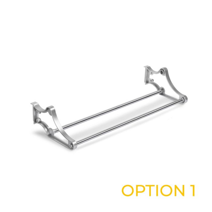 Emuca Range-chaussures Self pour intérieur d'armoire, Peint en aluminium, Acier et Plastique. 6