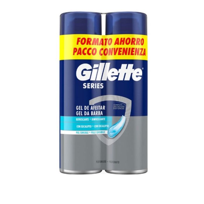 Gel de rasage Gillette SERIES 200 ml 2 Unités 1
