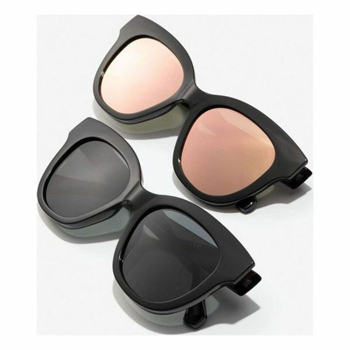 Lunettes de soleil Unisexe Audrey Hawkers Or rose Noir 1