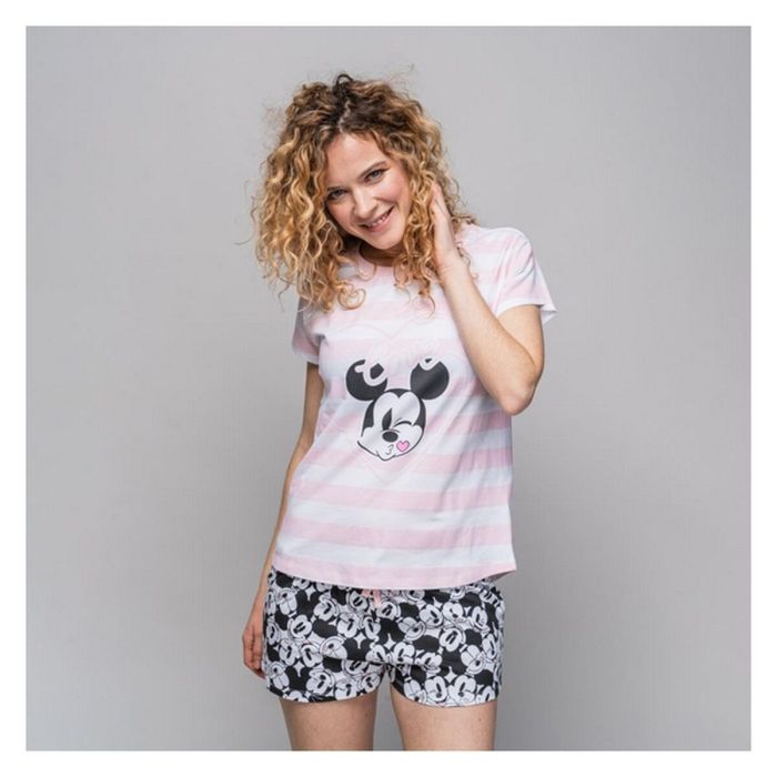 Pyjama Minnie Mouse Blanc (Adultes) Femme 7