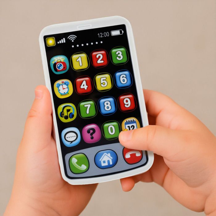 Téléphone-jouet PlayGo 7 X 11 X 2 CM (6 Unités) 2 Téléphone-jouet PlayGo 7 X 11 X 2 CM (6 Unités) 2