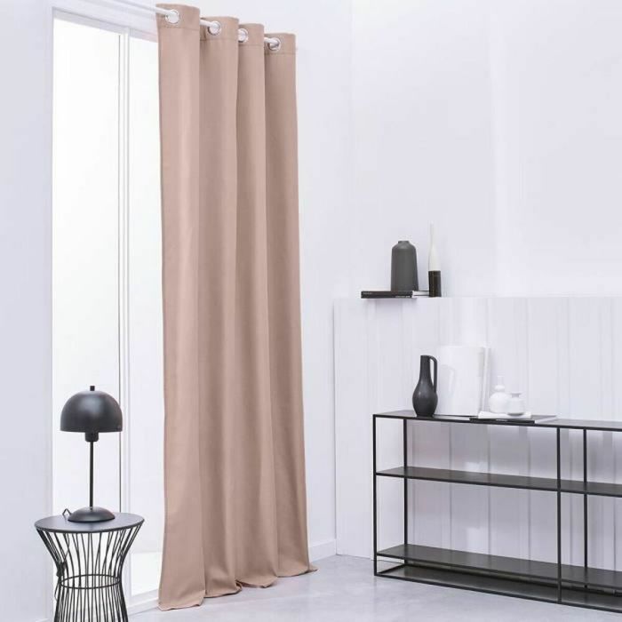 Rideau TODAY Essential Isolation thermique Rose clair 140 x 240 cm 1