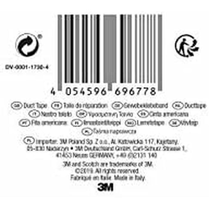 Adhésifs Scotch Gris (6 Unités) 7