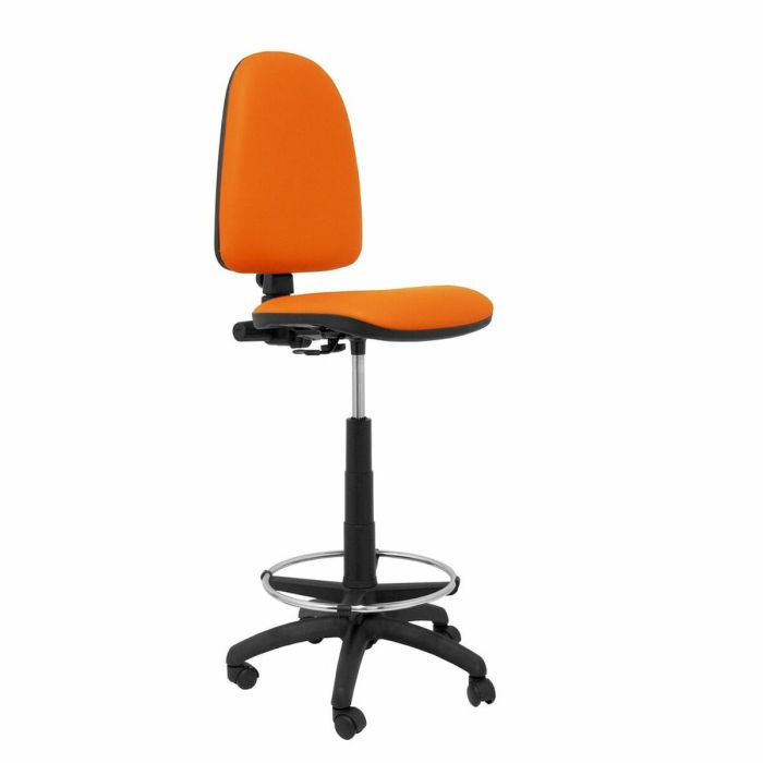 Tabouret Ayna Piqueras y Crespo 4CPSPNA Orange PVC Simili Cuir