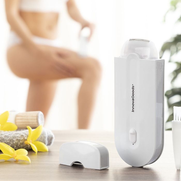 Mini-rasoir Rechargeable avec Voyant LED Epiluch InnovaGoods 0 Mini-rasoir Rechargeable avec Voyant LED Epiluch InnovaGoods 0