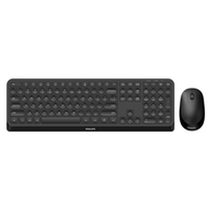 clavier et souris Philips SPT6307B/16 Noir QWERTY 2 clavier et souris Philips SPT6307B/16 Noir QWERTY 2