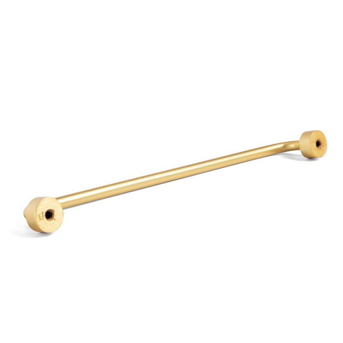 Tirador Zamak Modelo Floid Distancia 192 Acabado Oro Cepillado Viefe 1