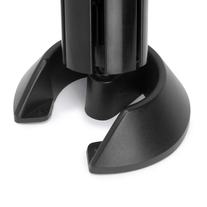 Colonne passe-câbles Hexa, plastique, noir 4