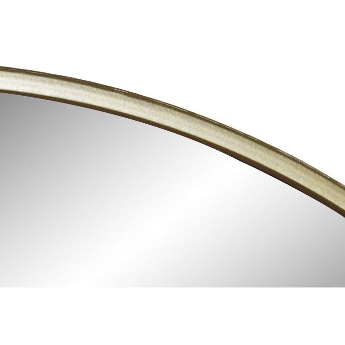 Miroir mural DKD Home Decor Doré Métal 75 x 3 x 75 cm 2