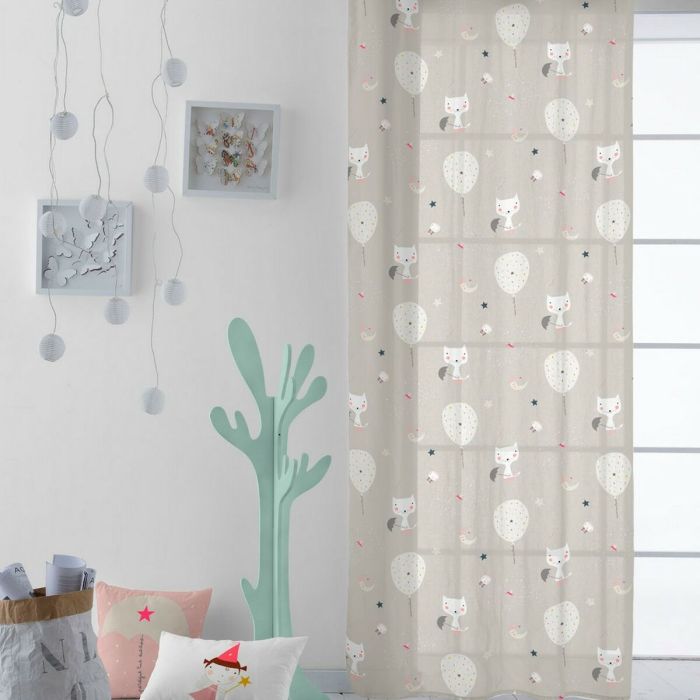 Rideau Haciendo el Indio Cats and Ballons 140 x 260 cm 1