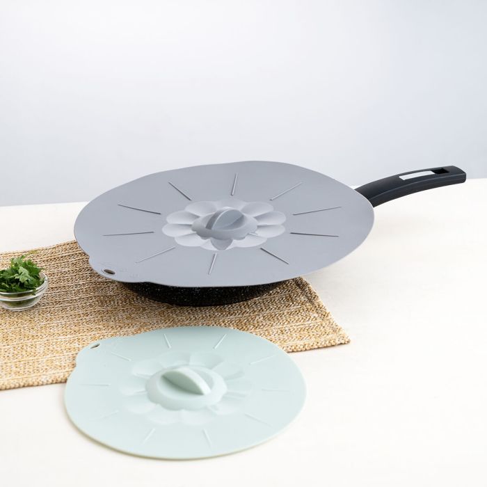 Lot de couvercles Quid Ozon Silicone Plastique 2 Pièces 5 Lot de couvercles Quid Ozon Silicone Plastique 2 Pièces 5