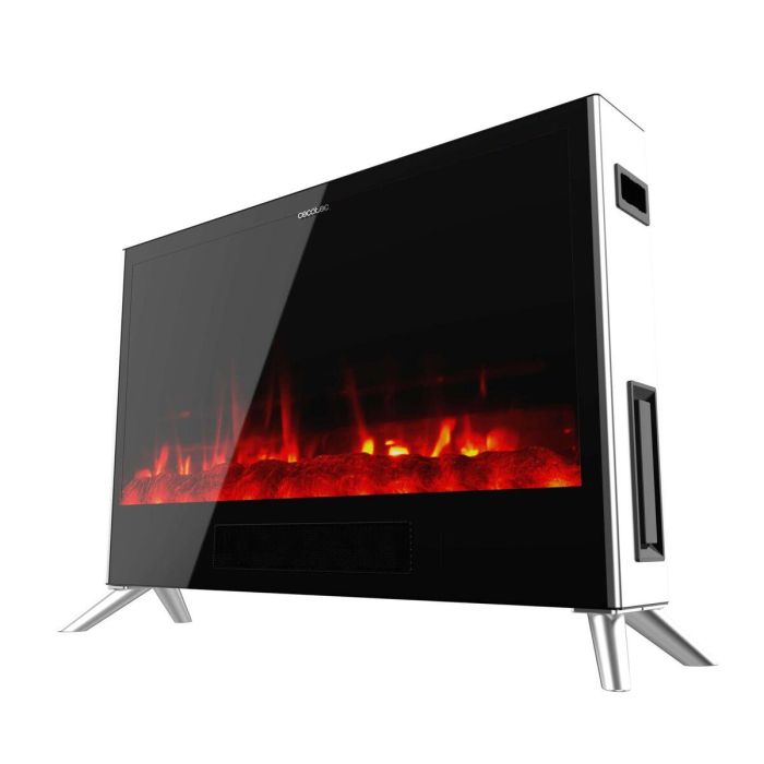 Cheminée Électrique Cecotec 7500 3in1 Total Flames 2000 W Noir 1
