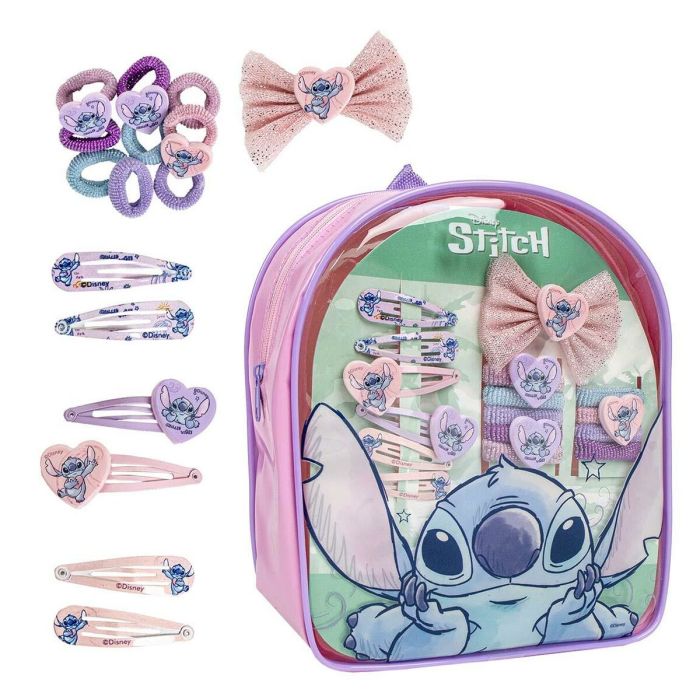 Sac à Dos pour Enfants avec Accessoires pour les Cheveux Stitch Multicouleur 2 Sac à Dos pour Enfants avec Accessoires pour les Cheveux Stitch Multicouleur 2