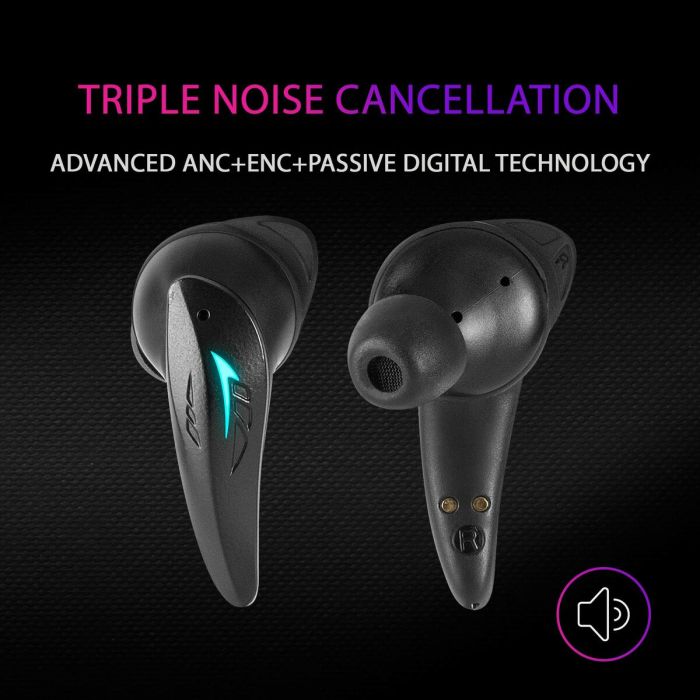 Casques avec Microphone Mars Gaming MHIULTRA Noir 9