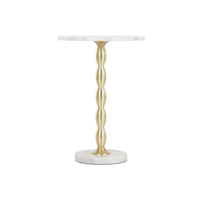 Table d'appoint Home ESPRIT Blanc Doré 41 x 41 x 57 cm 6 Table d'appoint Home ESPRIT Blanc Doré 41 x 41 x 57 cm 6