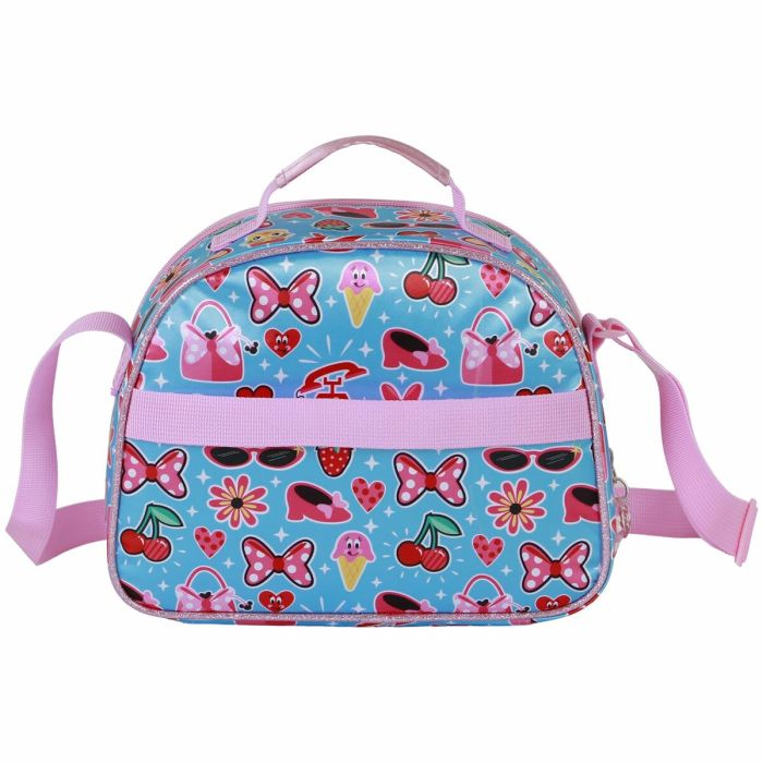Sac glacière goûter 3D Minnie Mouse Happiness Rose 25,5 x 10 x 20 cm 1 Sac glacière goûter 3D Minnie Mouse Happiness Rose 25,5 x 10 x 20 cm 1