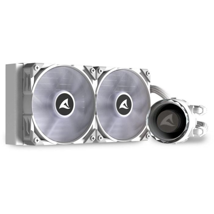 K Sharkoon S80 RGB White AIO 240mm White 1