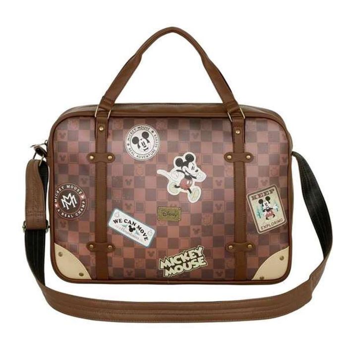 Housse pour ordinateur portable Mickey Mouse Marron 4 Housse pour ordinateur portable Mickey Mouse Marron 4
