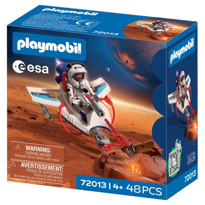 Playmobil 72013 Vaisseau spatial de l'ESA, Figurine de l'Espace, Jouet de Construction 48 Pièces, Dès 4 Ans Playmobil 72013 Vaisseau spatial de l'ESA, Figurine de l'Espace, Jouet de Construction 48 Pièces, Dès 4 Ans