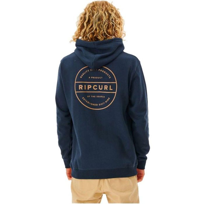 Sweat à capuche homme Rip Curl Re Entry Bleu foncé 2