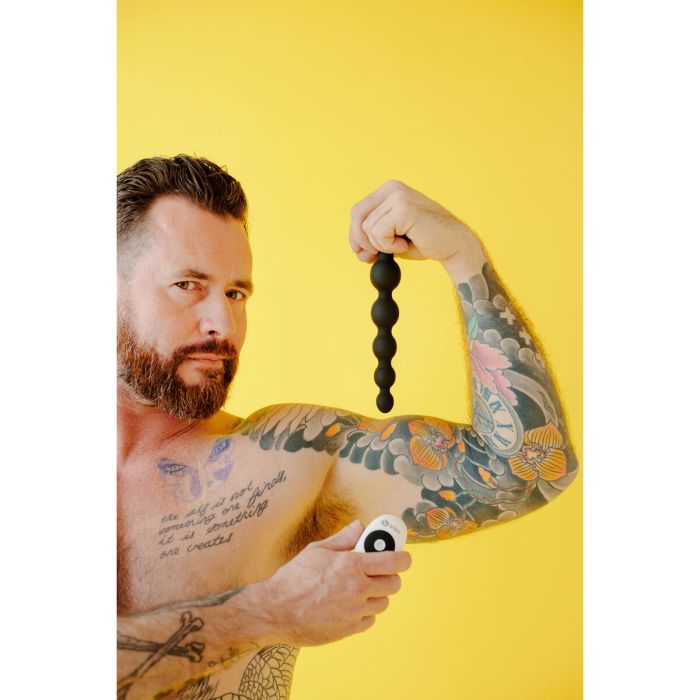 Anale à Perles Noire B-Vibe 9516 Silicone 8