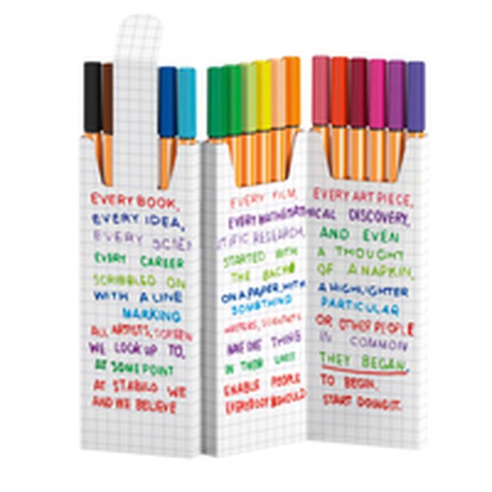 Feutres Stabilo Multicouleur 18 Pièces 1 Feutres Stabilo Multicouleur 18 Pièces 1