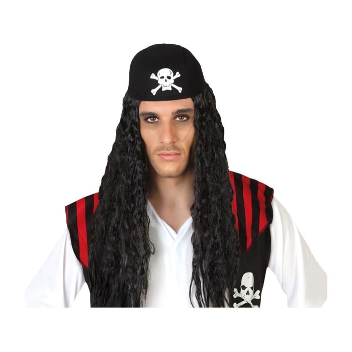 Perruques Noir Pirate 1