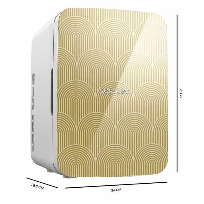 Mini réfrigérateur Cecotec Bahamas Jaune 2